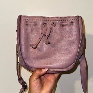 Fossil Lilac Crossbody
